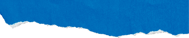 Blue Ripped Paper